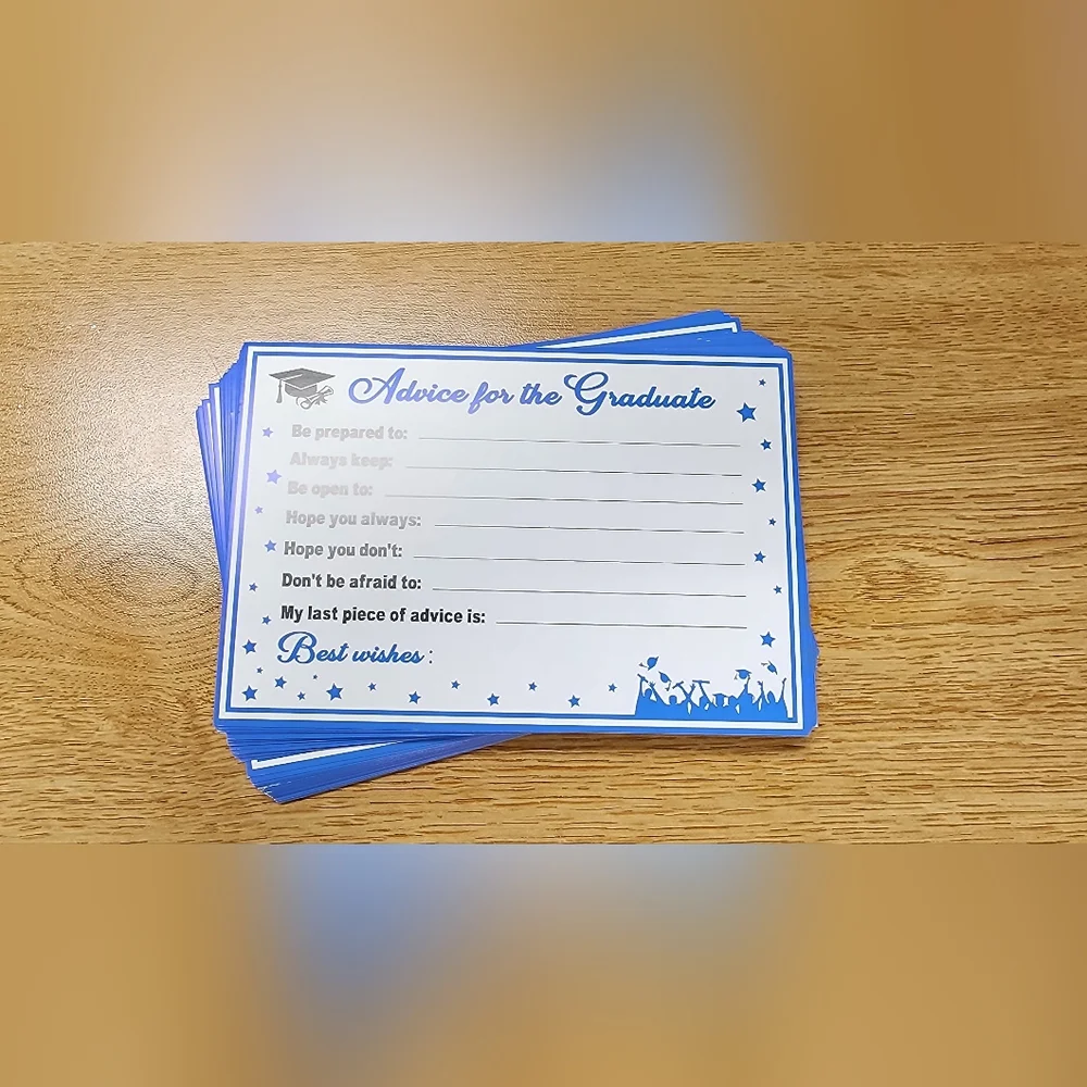 New 4x6 Graduation Advice Cards